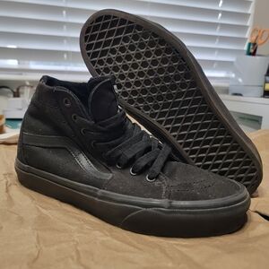 Vans Men's Charcoal High-Top Sneakers